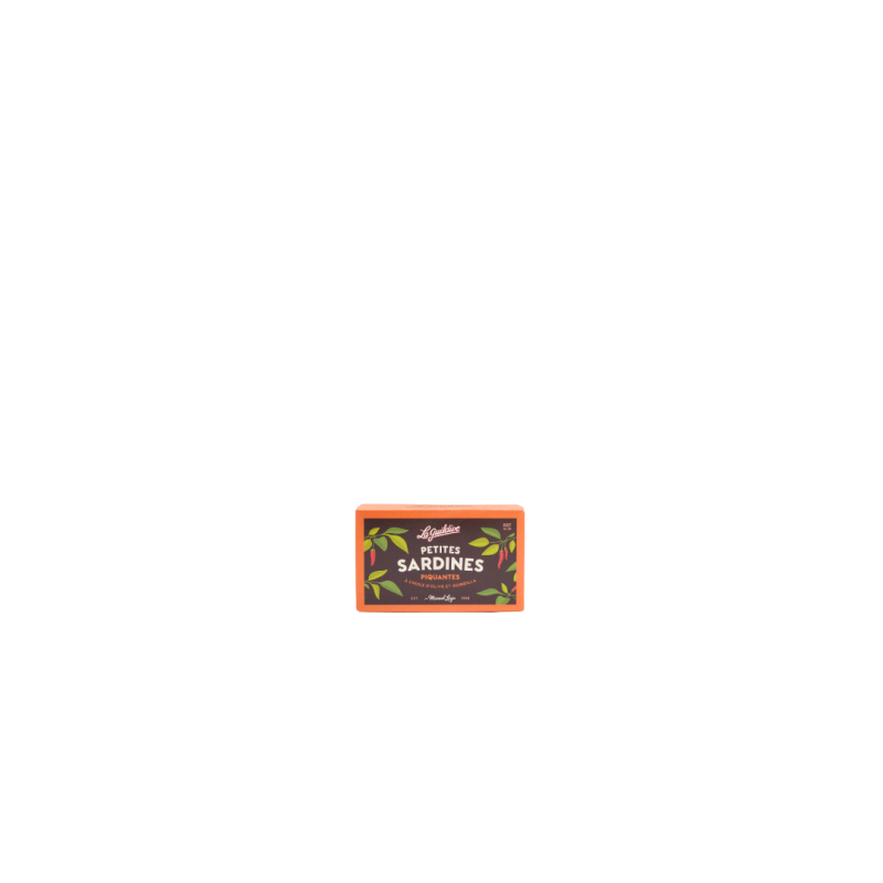 PETITES SARDINES PIQUANTES HUILE D OLIVE ET GUINDILLA
