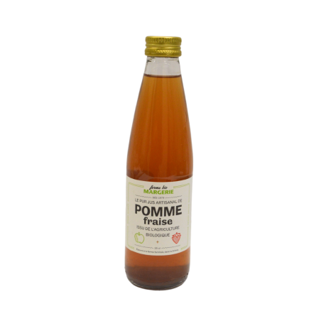 JUS DE POMME FRAISE BIO 25CL