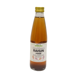 JUS DE RAISIN ROSÉ BIO 25CL